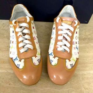 LOUIS VUITTON SHOES MURAKAMI MULTI-COLOR 36.5. This was not sold .